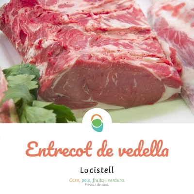 Entrecot de vedella